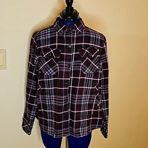 Woolrich Purple Cotton Women's Flannel